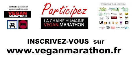 Image principale de La Chaîne Humaine Vegan Marathon