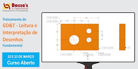 Imagem principal do evento GD&T - Leitura e Interpretação de Desenhos - Fundamental