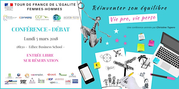 TOUR DE FRANCE DE L'EGALITE FEMMES-HOMMES / CONFERENCE-DEBAT