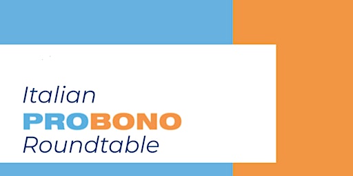 45esima Italian Pro Bono Roundtable