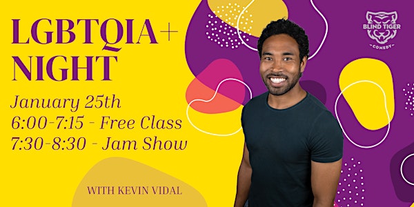 LGBTQIA+ Night with Kevin Vidal