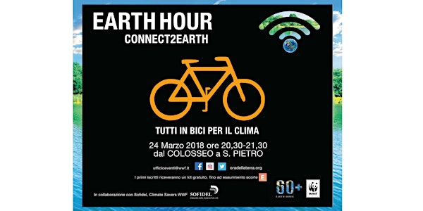 EARTH HOUR CONNECT2EARTH - TUTTI IN BICI PER IL CLIMA (ROMA)