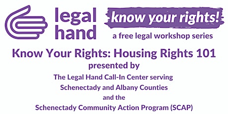 Know Your Rights: Housing Rights 101 with SCAP primary image