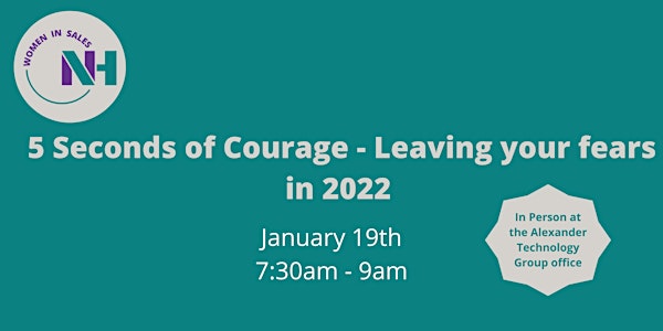 5 Seconds of Courage - Leaving your fears in 2022