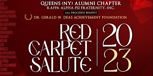QA Nupes Present: 2023 Red Carpet Salute