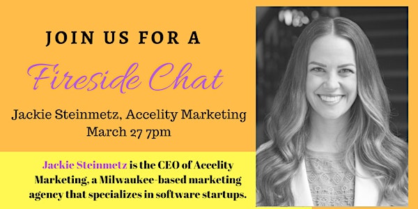 Fireside Chat with Jackie Steinmetz, Accelity Marketing