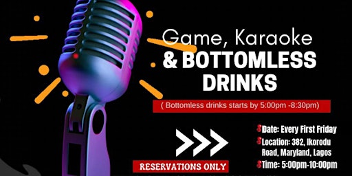 Games, Karaoke and Bottomless drinks primary image