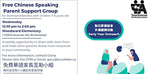 TFA Early Years Outreach Parent Support Group at Woodward (Jan-June  2023)