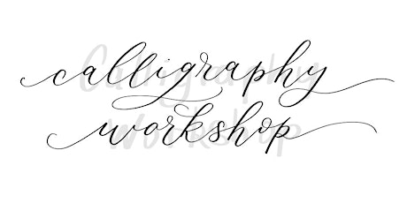 April Calligraphy Workshop primary image