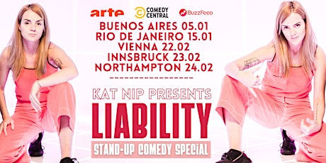 English Stand-Up Comedy Kat Nip  | LIABILITY | Rio De Janeiro