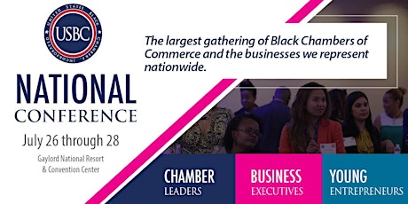 USBC National Conference for Black Entrepreneurs & Chamber Leaders primary image