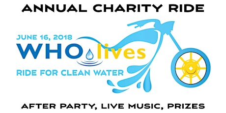 WHOlives Ride for Clean Water 2018