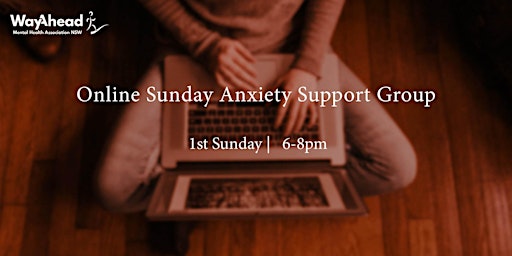Sunday online anxiety support group