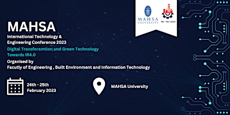 MAHSA International Conference 2023