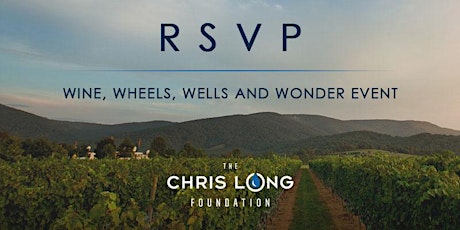 Imagem principal do evento Wine, Wheels, Wells and Wonder