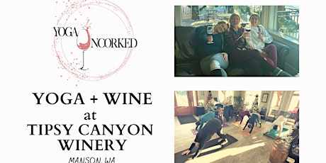Yoga + Wine at Tipsy Canyon Winery