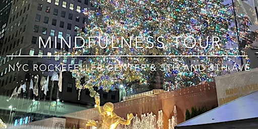 Mindfulness Tour - Rockefeller Center and 5th Avenue, NYC, New York, USA