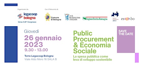 Immagine principale di Public Procurement & Economia Sociale 