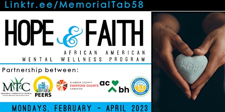 Hope & Faith African American Mental Wellness Program 2023  primärbild