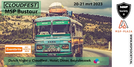 Primaire afbeelding van Cloudfest MSP Bustour