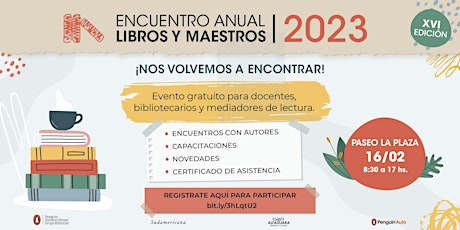 Encuentro Anual Libros y Maestros 2023