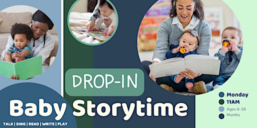 11AM DROP-IN Baby Storytime 2023