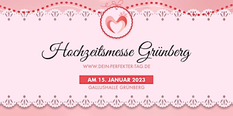 Hauptbild für Hochzeitsmesse Grünberg 2023