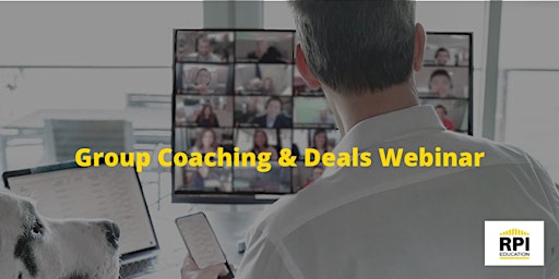 Group Coaching and Deals Webinar - 2023 primary image