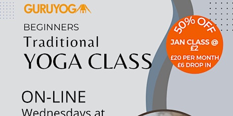 Online Traditional  and Authentic Yoga Classes