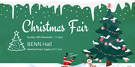 BENN Hall, Rugby Christmas Fair