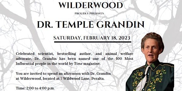 An Afternoon with Dr. Temple Grandin