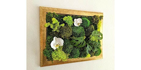 DIY Preserved Moss Wall Hanging