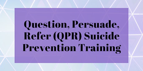 QPR  (Question, Persuade, Refer)