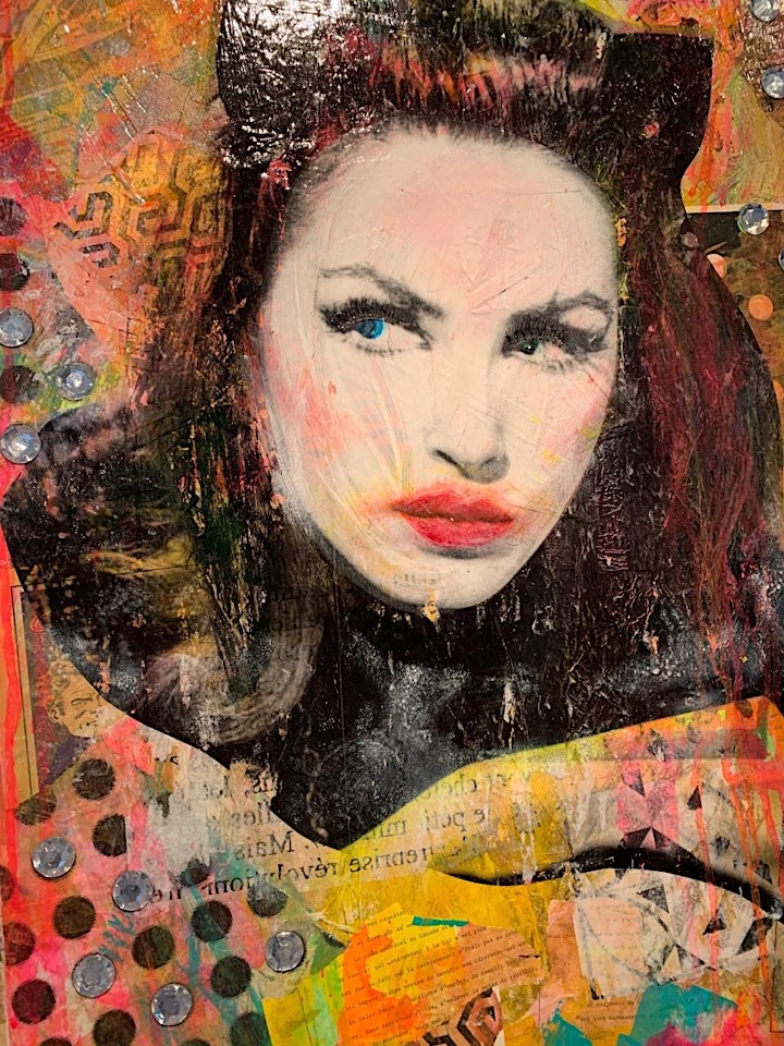 Workshop | Mixed Media Portraits in the Street Art Style image