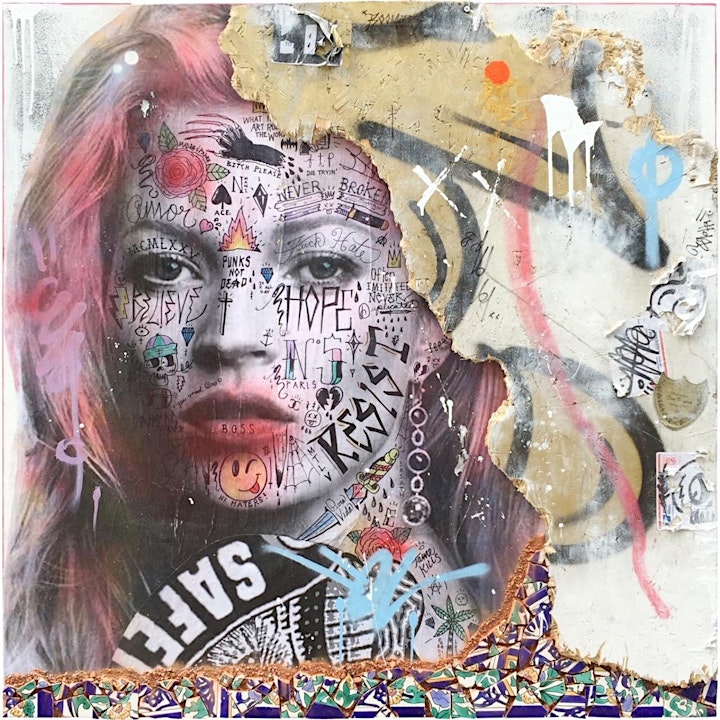 Workshop | Mixed Media Portraits in the Street Art Style image