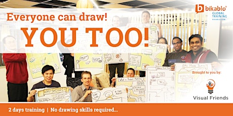 Visual Facilitation - 2 Days bikablo® basics Training in Melbourne - No drawing skills required primary image