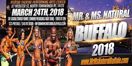 2018 Mr. & Ms. Natural Buffalo - Natural Bodybuilding Championships primary image