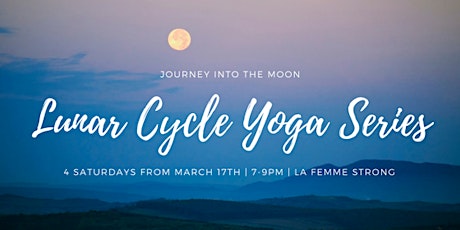 Lunar Cycle Yoga Series primary image