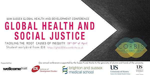 2018 Sussex Global Health and Development Conference