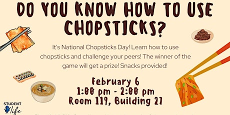 Do You Know How to Use Chopsticks?