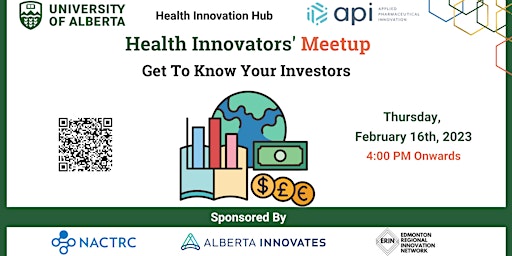 Health Innovators' Meetup: Get To Know Your Investors