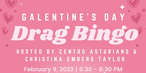 Galentine's Drag Bingo