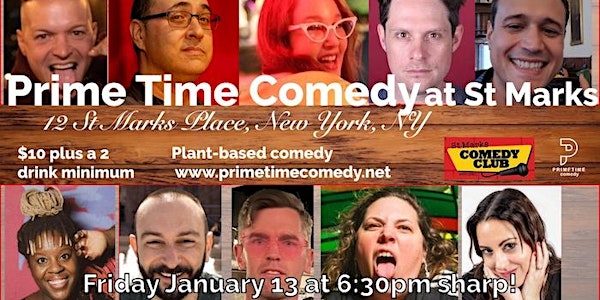 Prime Time Comedy at St Marks Comedy Club 1/13