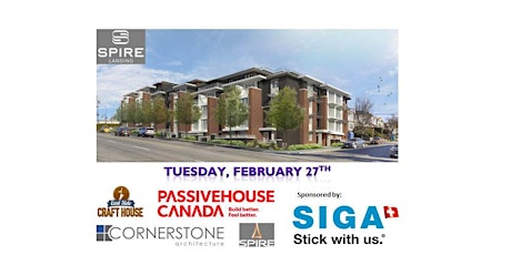 Passive House Vancouver Social Hosted By SIGA - Tuesday, February 27th  primary image
