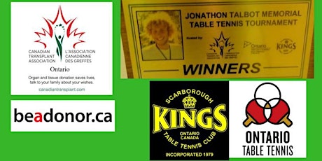Jonathon Talbot Memorial Table Tennis Tournament  primary image