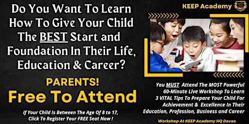 3 Tips+Skills (Academic Professional Business) For Your Childs' Success!