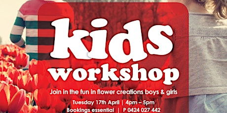 Kids floral creative workshop primary image