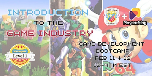 How to Break Into the Game Industry: IGA Level 1 Game Dev Intro Bootcamp