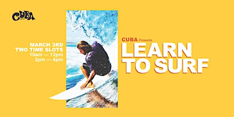 CUBA // Learn to Surf  primary image