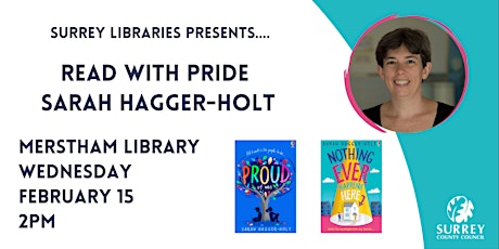 Read with Pride with Author Sarah Hagger-Holt at Merstham Library